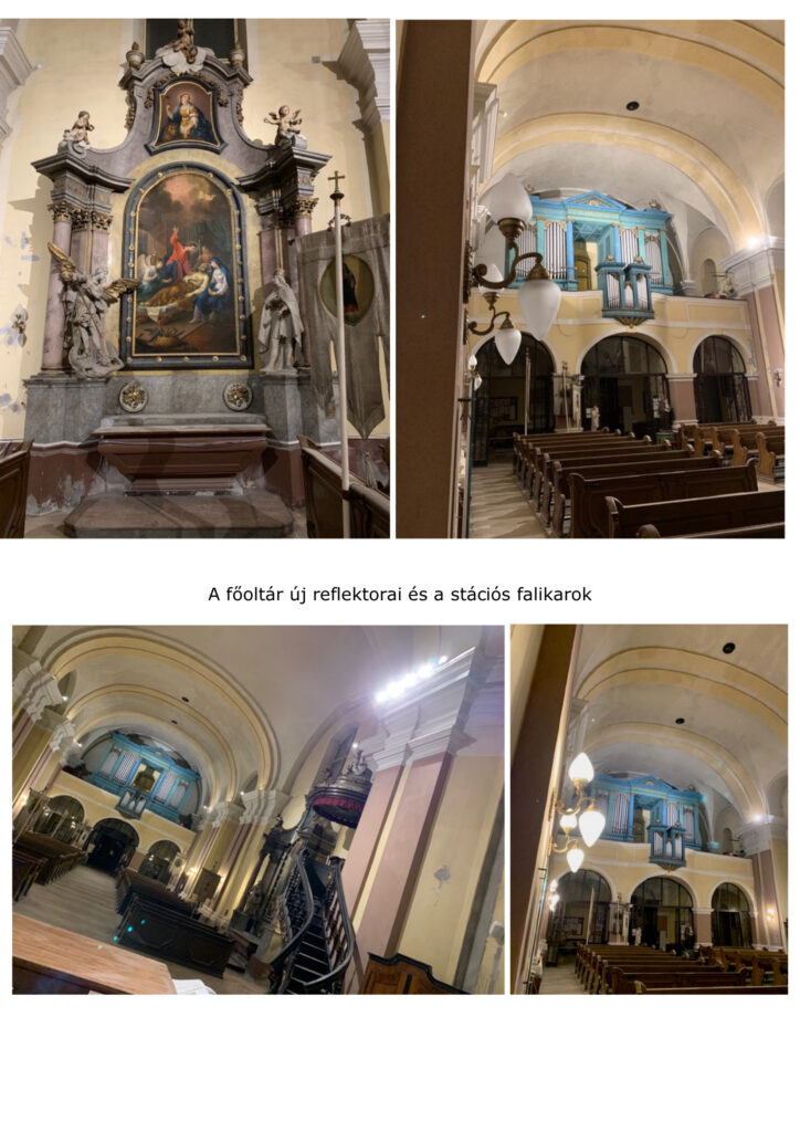 A templomvilágítás teljes megújítása
