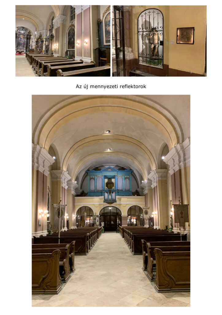 A templomvilágítás teljes megújítása